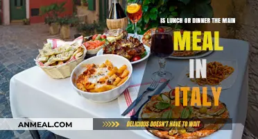 Lunch vs. Dinner: Which Reigns as Italy's Main Culinary Event?