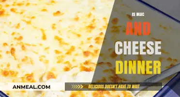 Mac and Cheese: Comfort Food or Complete Dinner?