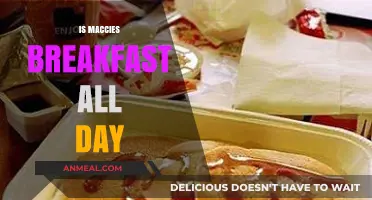 Does Maccies Serve Breakfast All Day? Unraveling the Menu Mystery