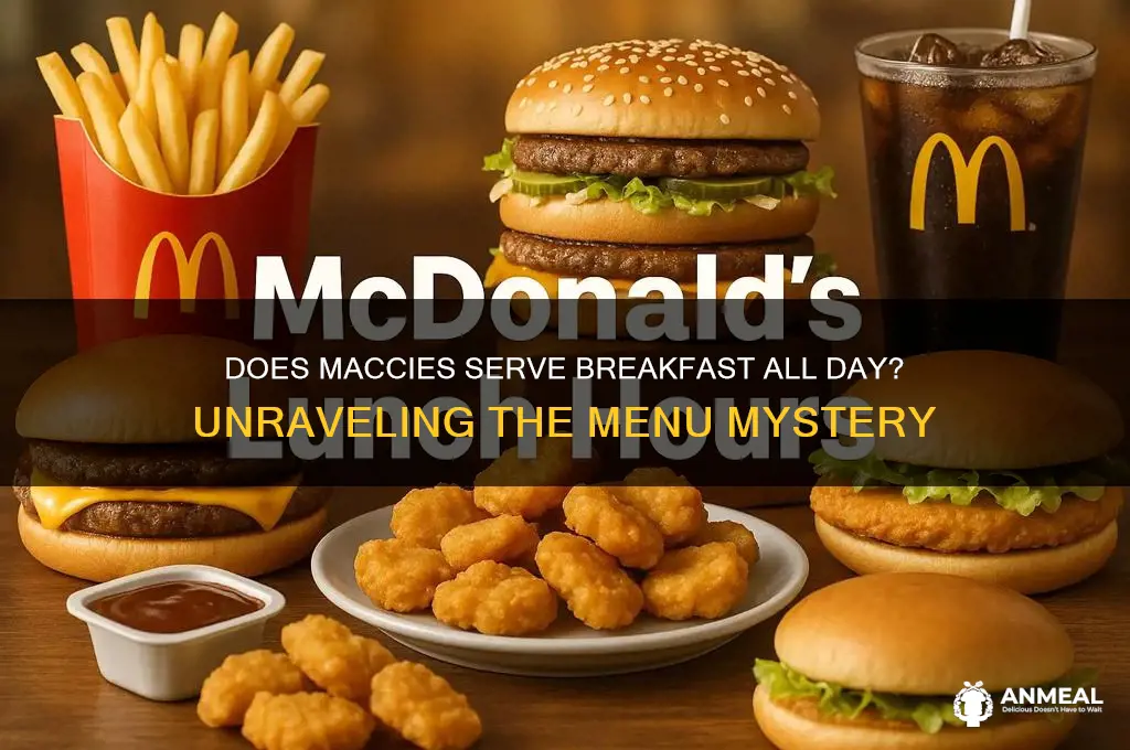 is maccies breakfast all day