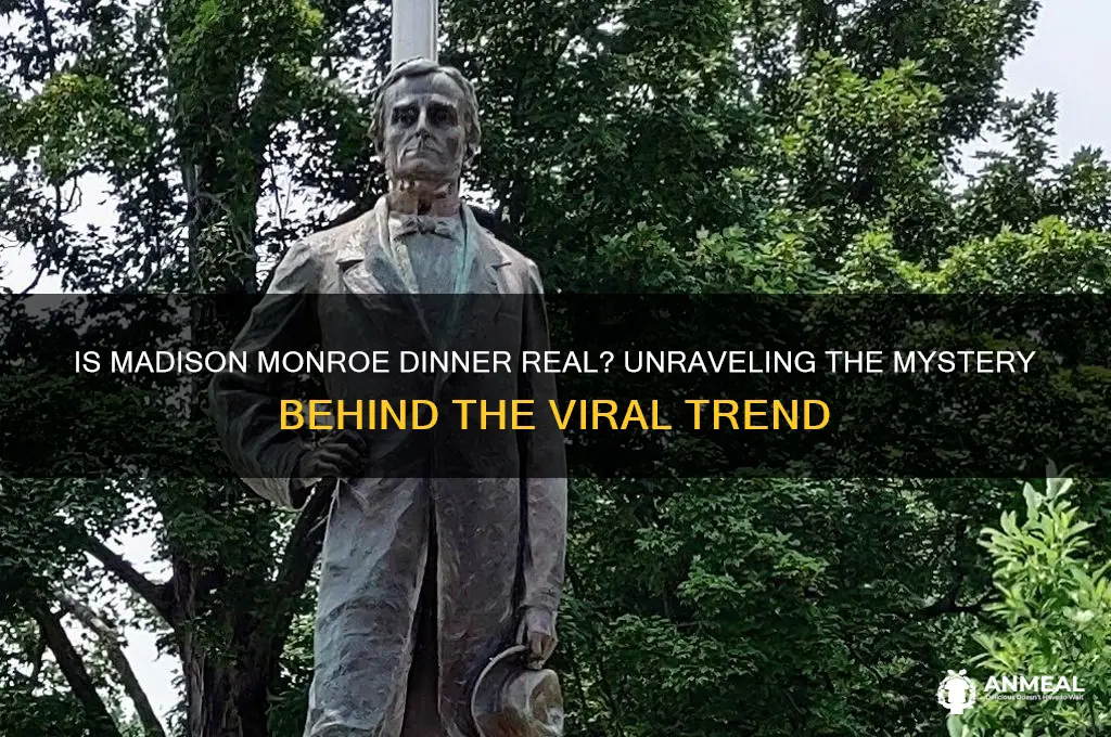is madison monroe dinner real