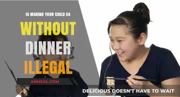 Is Withholding Dinner from Your Child Considered Illegal? Exploring the Facts