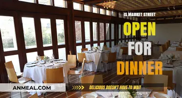 Is Market Street Open for Dinner? Hours and Dining Options Explained