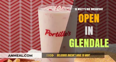 Is Matt's Big Breakfast Open in Glendale? Find Out Here