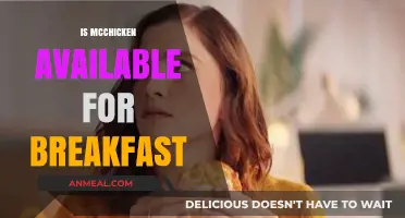 Can You Order McChicken for Breakfast? A McDonald's Menu Mystery