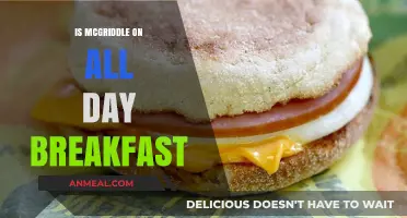Is the McGriddle Available All Day for Breakfast at McDonald's?