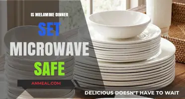 Microwave Safety: Are Melamine Dinner Sets a Risk-Free Choice?