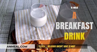 Milk at Breakfast: Essential Morning Beverage or Optional Addition?