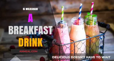Milkshake for Breakfast: Healthy Choice or Indulgent Treat?