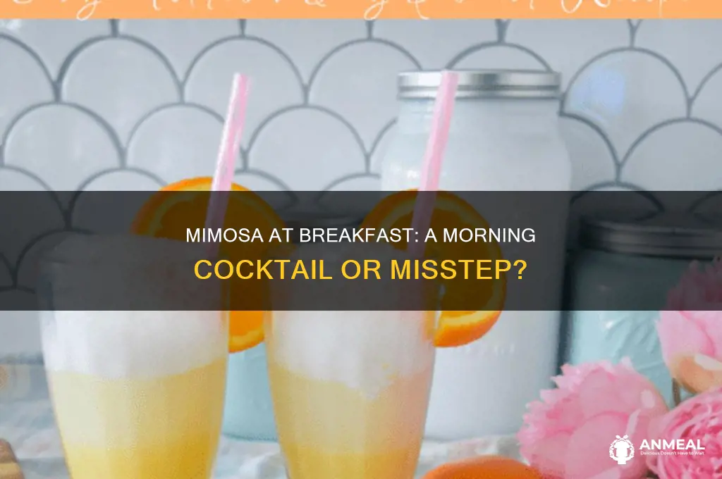 is mimosa a breakfast drink