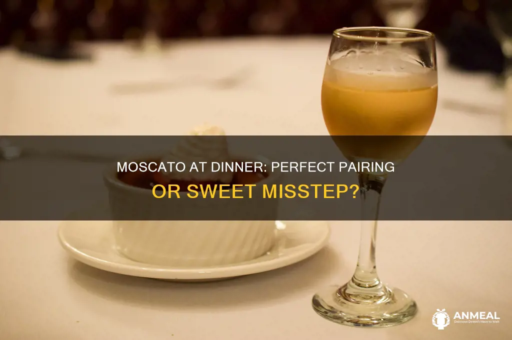 is moscato a dinner wine
