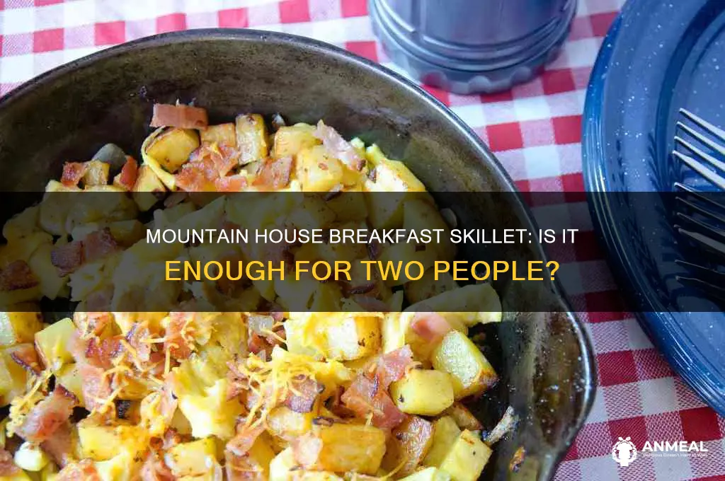 is mountain house breakfast skillet enough for 2 people