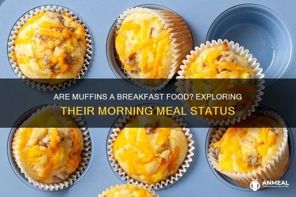 is muffin a breakfast food