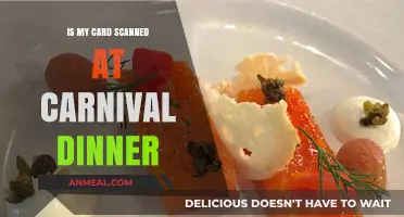 Carnival Cruise Dinner: Are Your Cards Scanned During Meals?