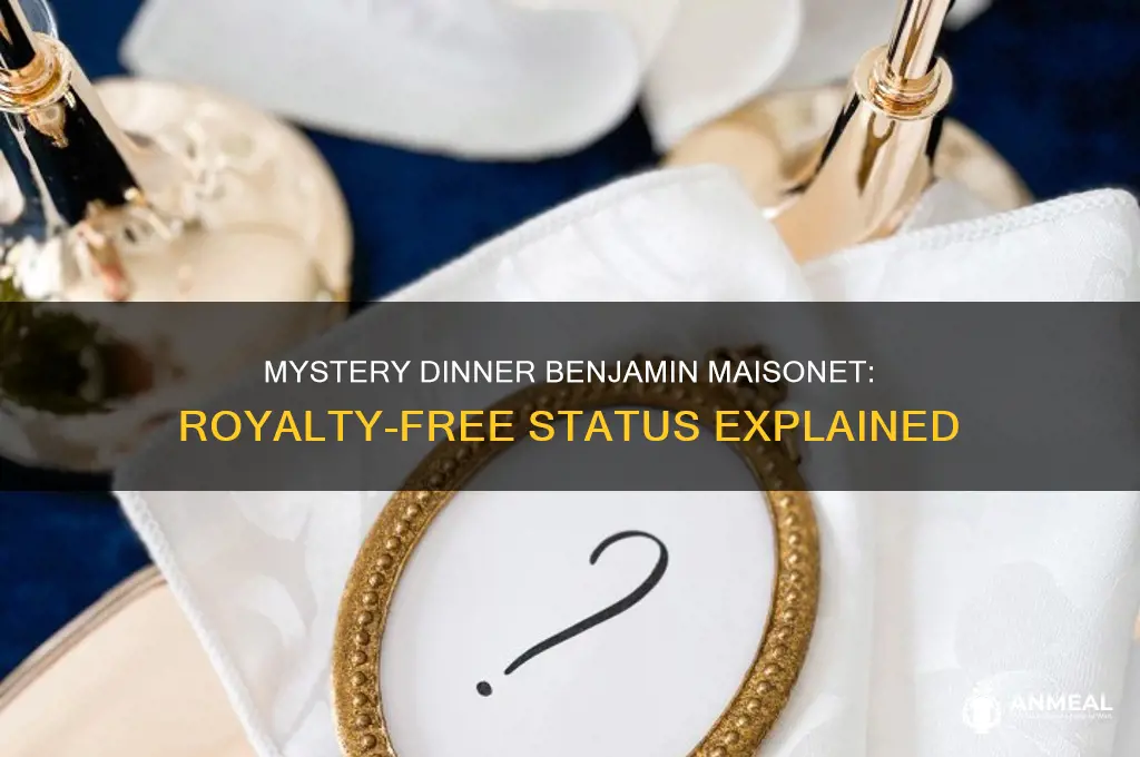 is mystery dinner benjamin maisonet royalty free