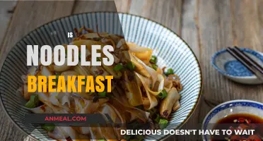 Noodles for Breakfast: A Global Tradition or Unconventional Choice?