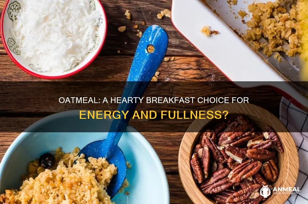 is oatmeal a hearty breakfast