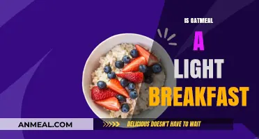 Is Oatmeal a Light Breakfast? Nutrition, Benefits, and Portion Tips