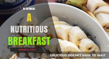 Oatmeal: A Nutritious Breakfast Choice for Energy and Health