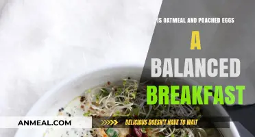 Oatmeal and Poached Eggs: A Nutritious, Balanced Breakfast Choice?