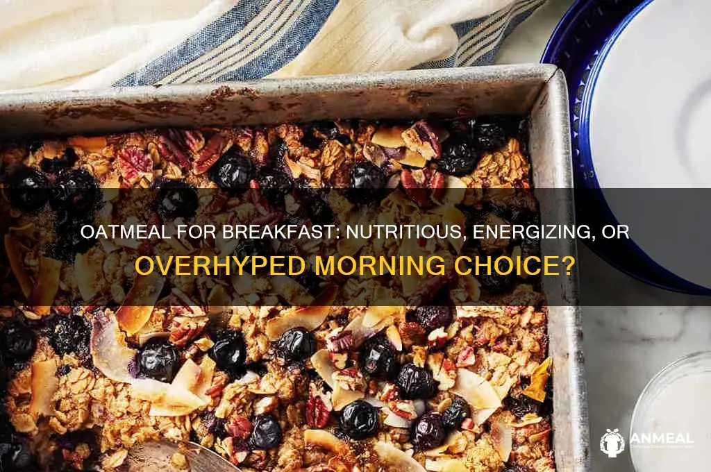 is oatmeal best for breakfast