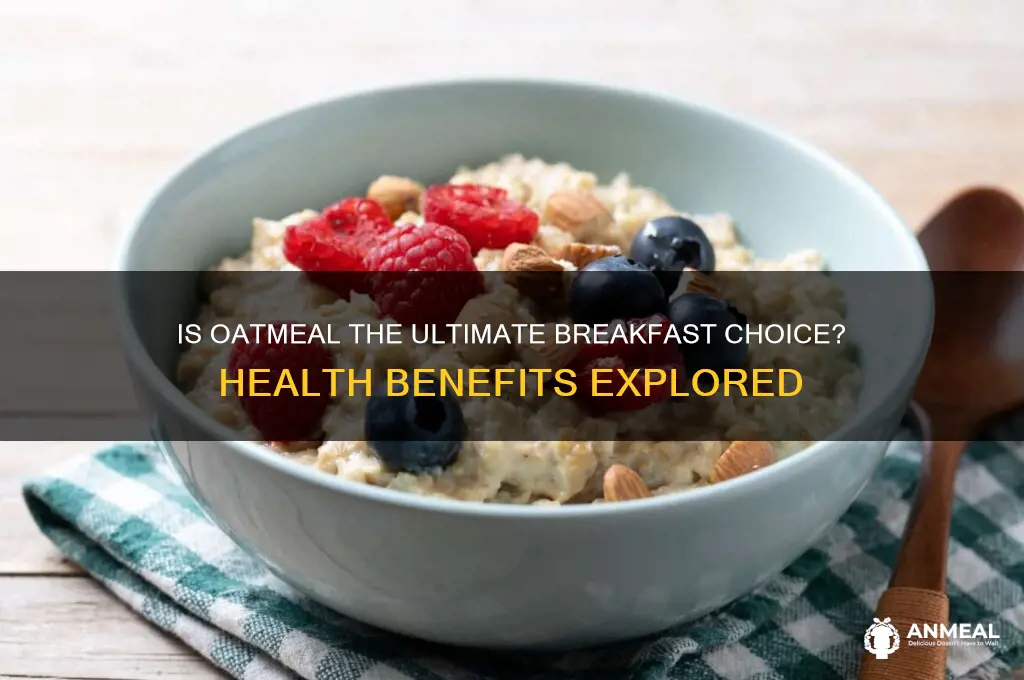 is oatmeal the best breakfast food
