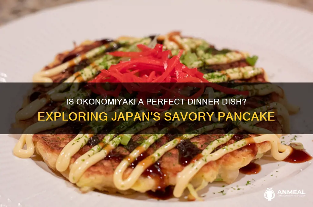 is okonomiyaki dinner dish