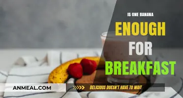 Is One Banana a Satisfying Breakfast Choice? Nutrition Insights