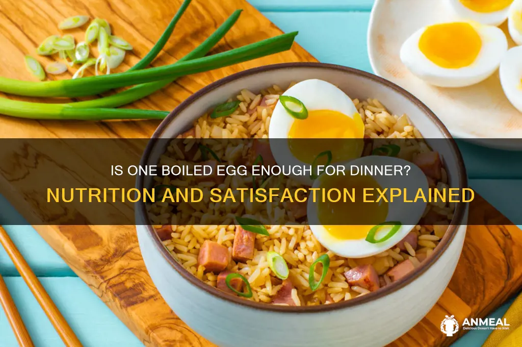 is one boiled enough for dinner