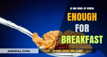 Is One Bowl of Cereal a Satisfying Breakfast Choice?