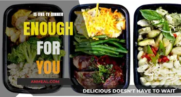 Is One TV Dinner Enough? Exploring Portion Sizes and Satisfaction