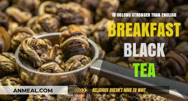 Oolong vs. English Breakfast: Which Tea Packs a Stronger Punch?