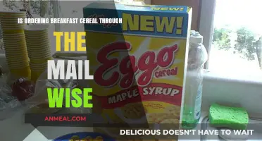 Is Ordering Breakfast Cereal by Mail a Smart Choice?