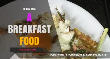 Pad Thai for Breakfast: A Delicious Morning Option or Not?