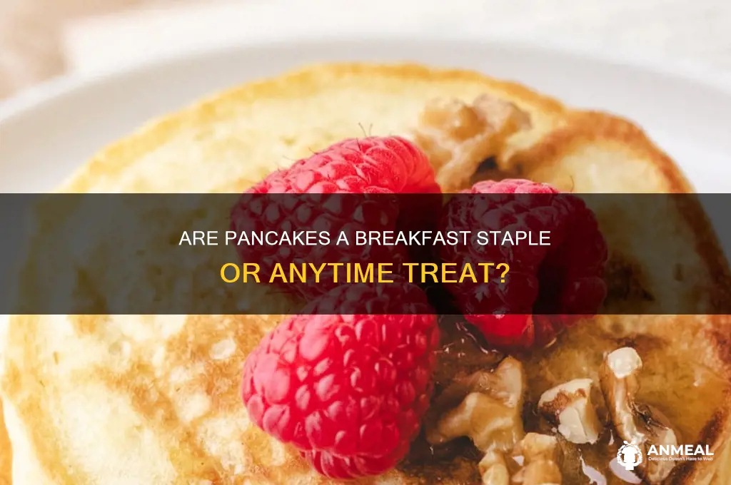 is pancake a breakfast