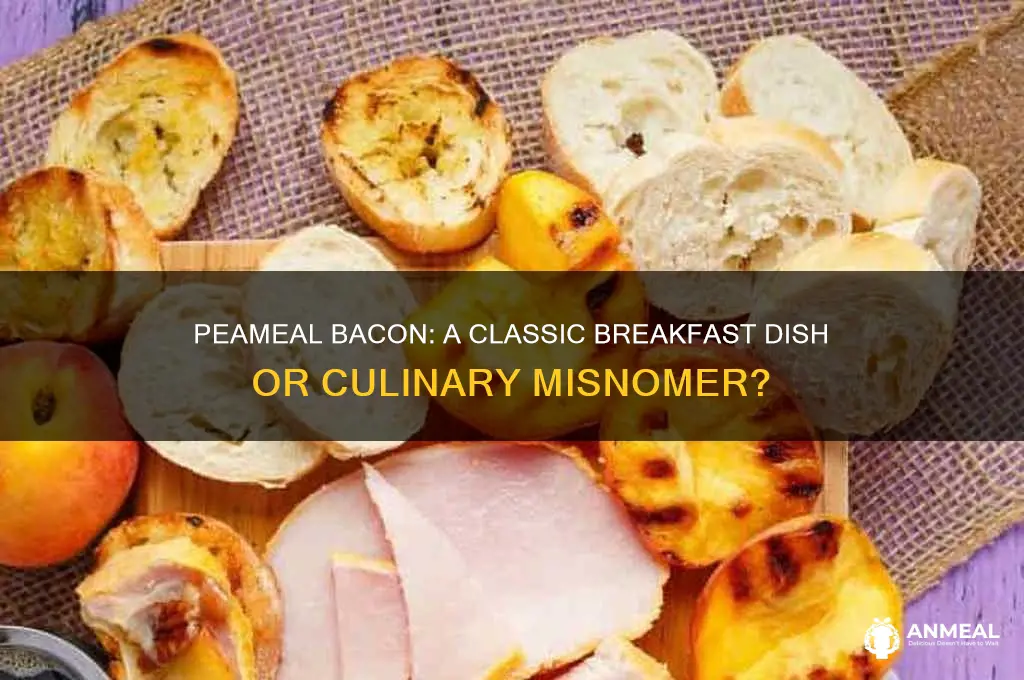 is peameal bacon a breakfast dish