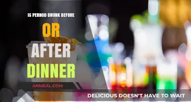 Pernod: The Perfect Pre-Dinner Apéritif or Post-Meal Digestif?