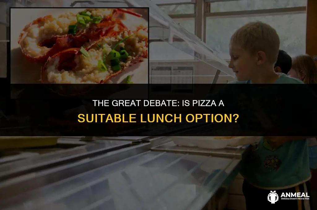 is pizza a lunch