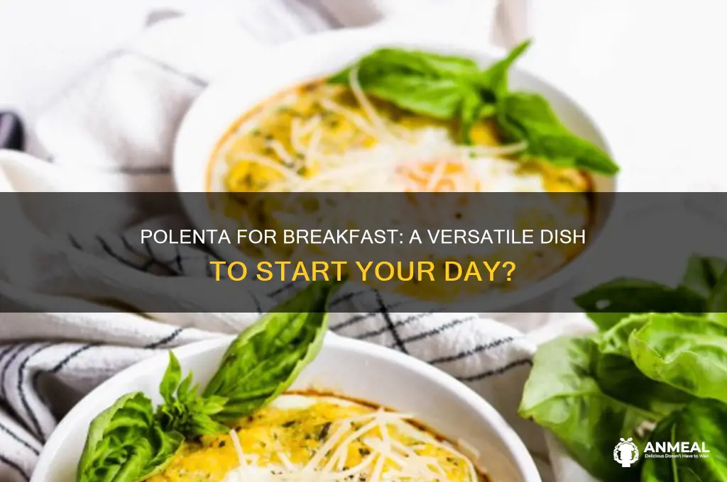 is polenta a breakfast food