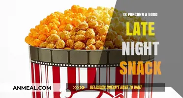Popcorn: The Perfect Late-Night Snack for Midnight Cravings