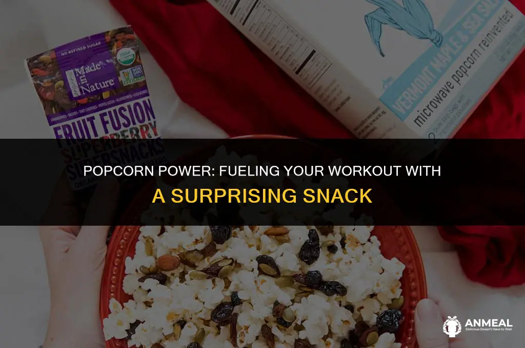 is popcorn a good pre workout snack
