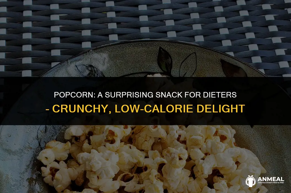 is popcorn good for dieters