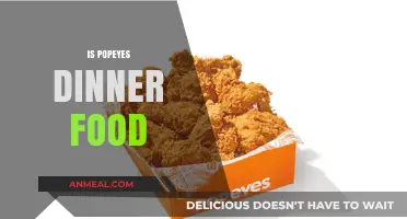 Is Popeyes Dinner Food? Exploring the Menu for Evening Meals