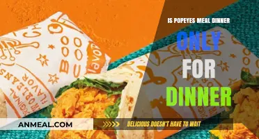 Popeyes Meal: Dinner Exclusive or Anytime Indulgence?