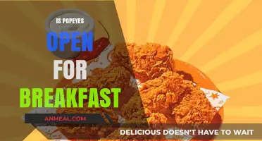 Popeyes Breakfast Hours: Is Your Local Restaurant Open Early?