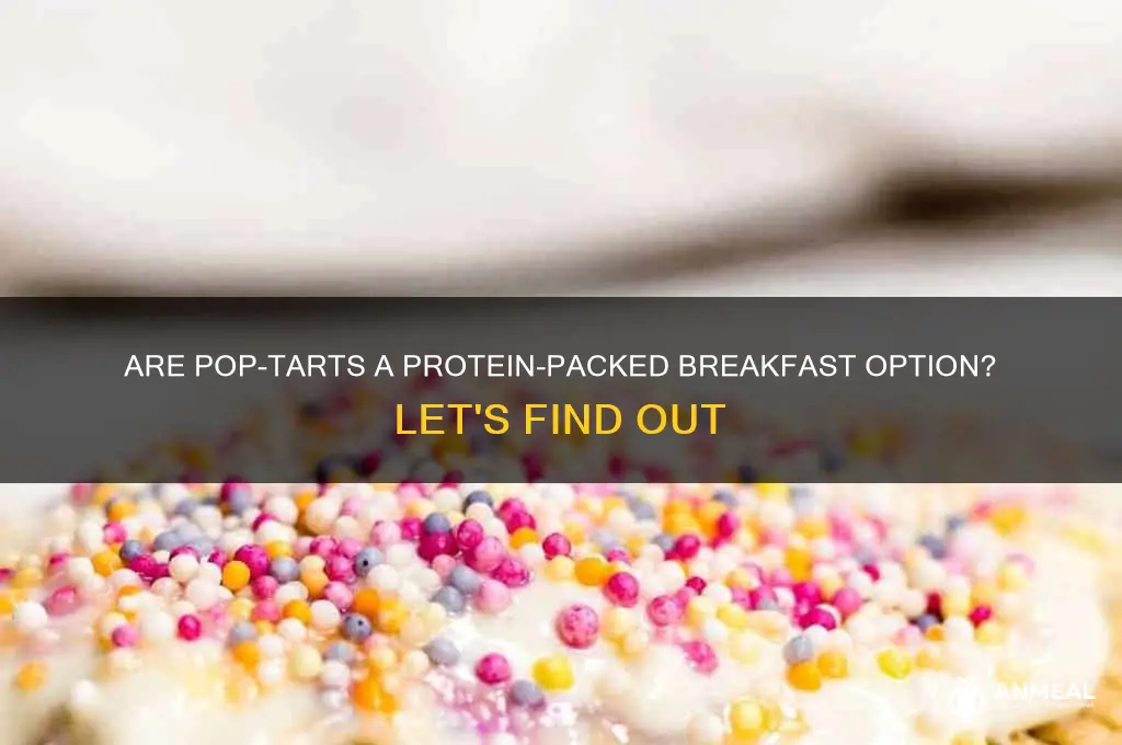 is poptart a protein breakfast