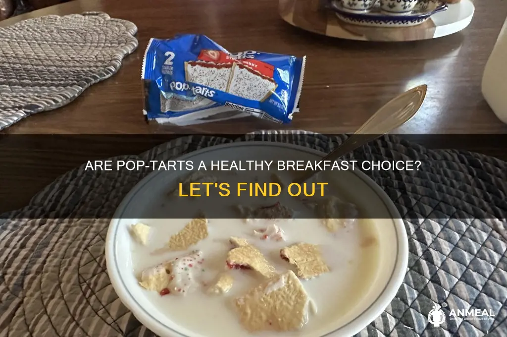 is poptart breakfast