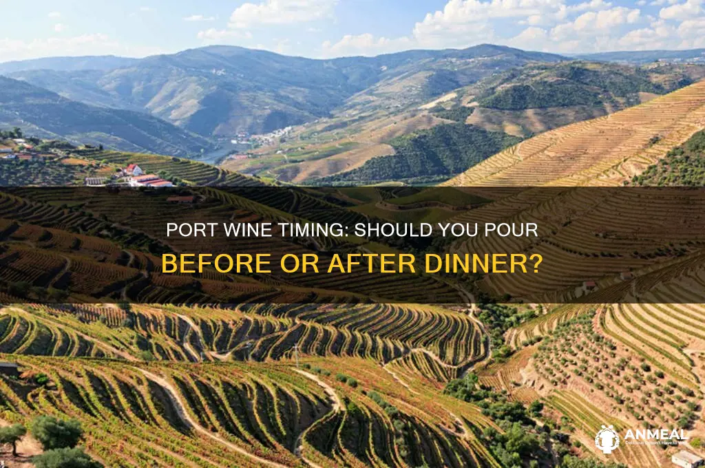 is port for before or after dinner