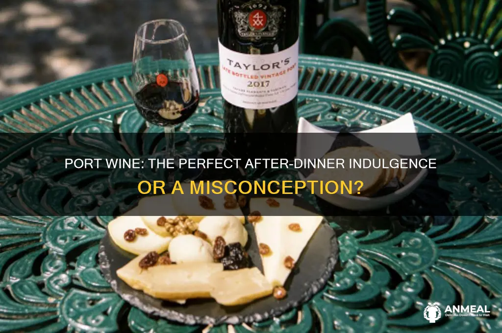 is port wine an after-dinner drink