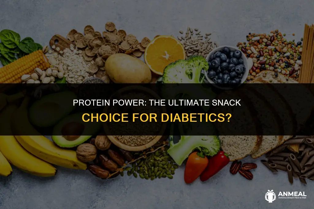 is protein the best snack for a diabetic to eat